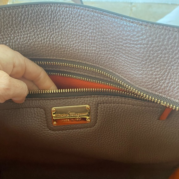 Salvatore Ferragamo brown handbag, used once - Picture 3 of 3